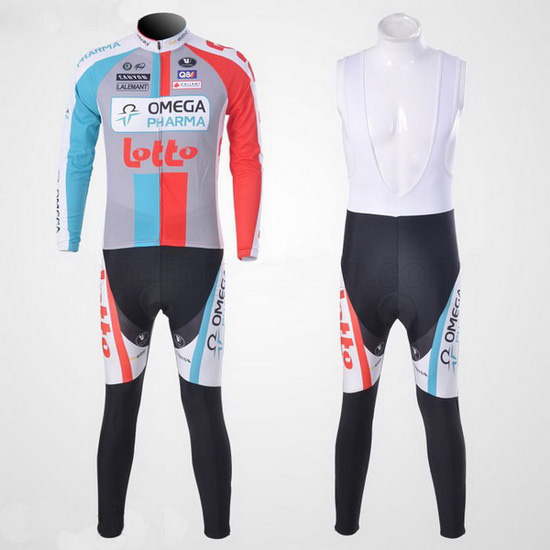 2011 Maillot Lotto Tirantes Mangas Largas